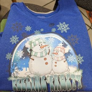 Feeling Frosty Hanes Adult L Sweatshirt